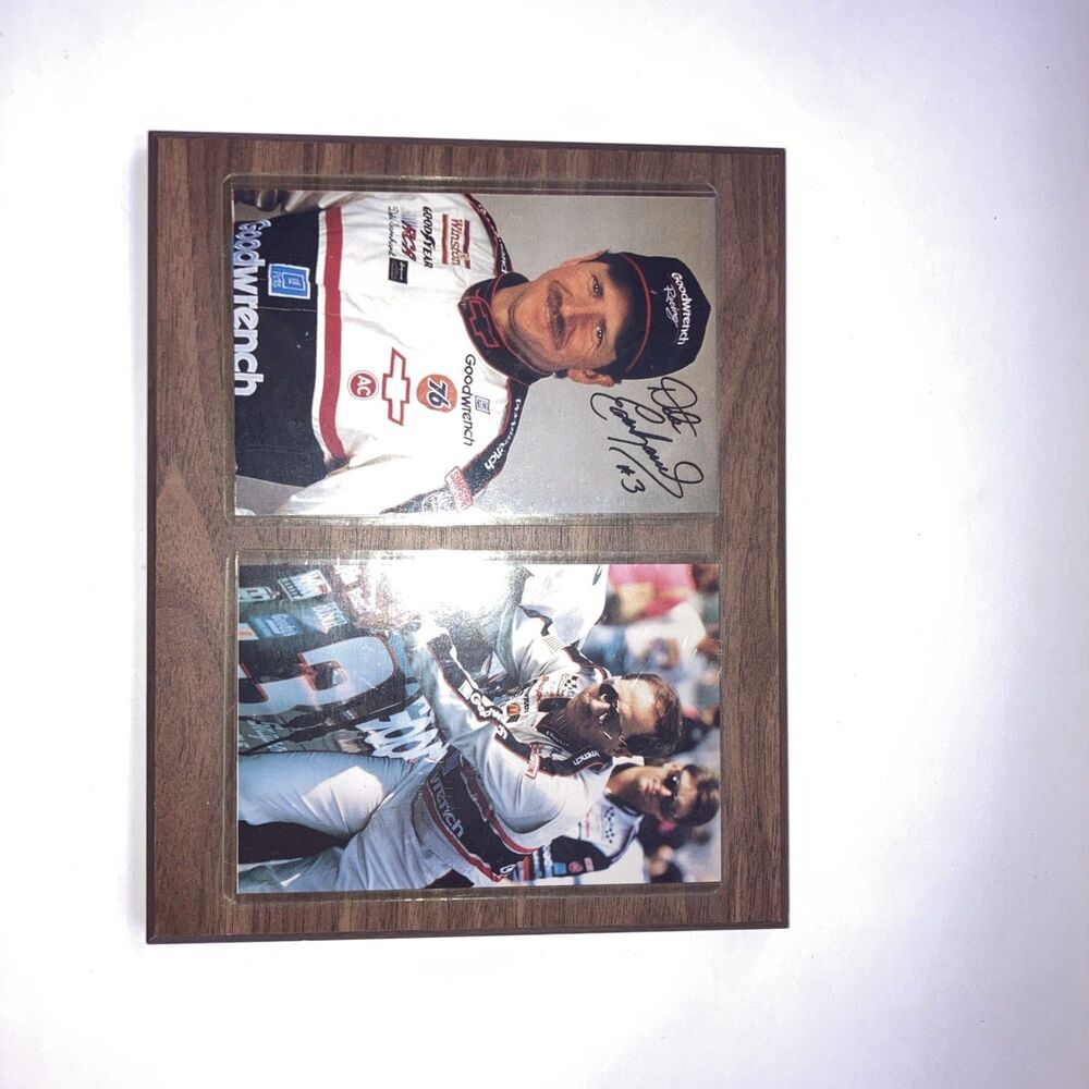 Dale Earnhardt NASCAR Goodwrench Racing Autographed Original Photo